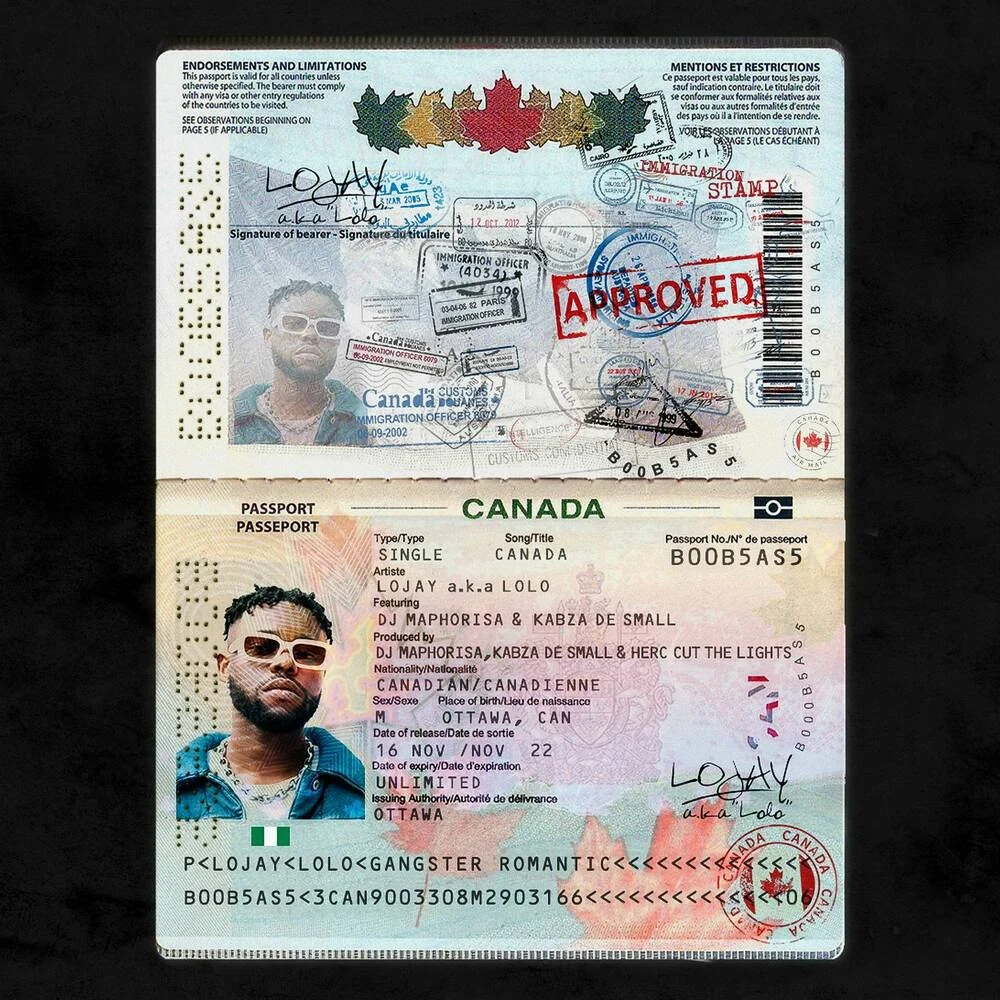 Lojay – Canada ft. DJ Maphorisa, Kabza De Small & Herc Cut The Lights