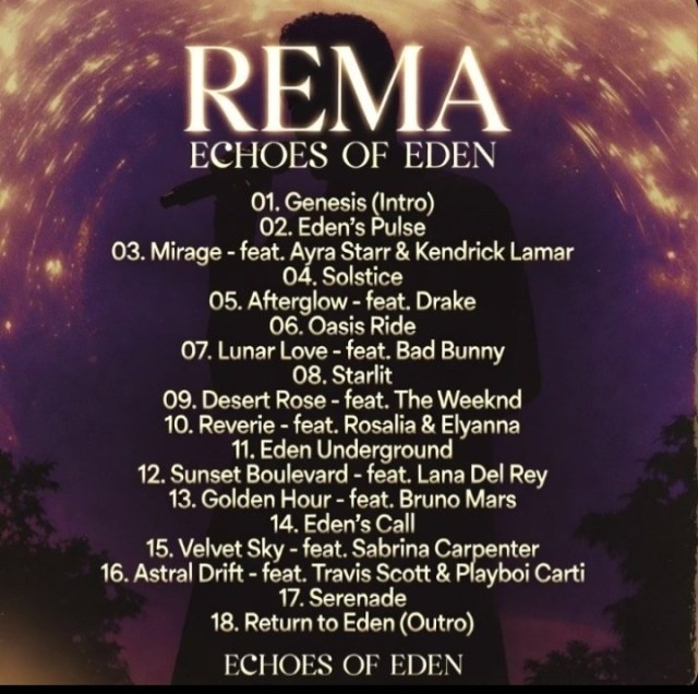 Rema – Echoes of Eden Album (EP)