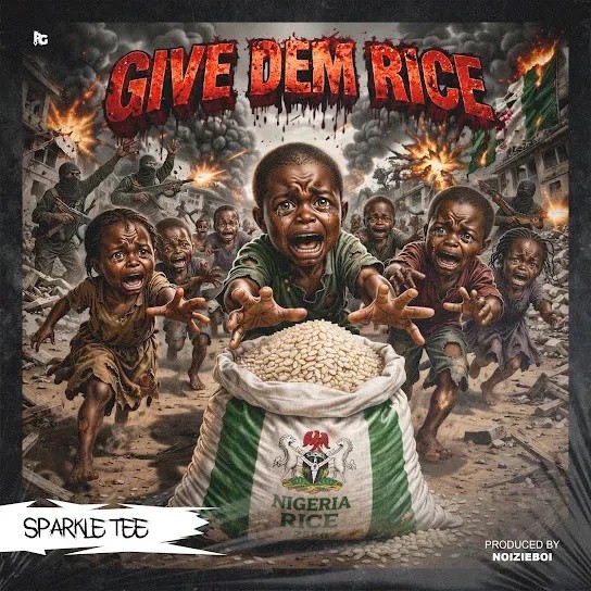 Sparkle Tee – Give Dem Rice