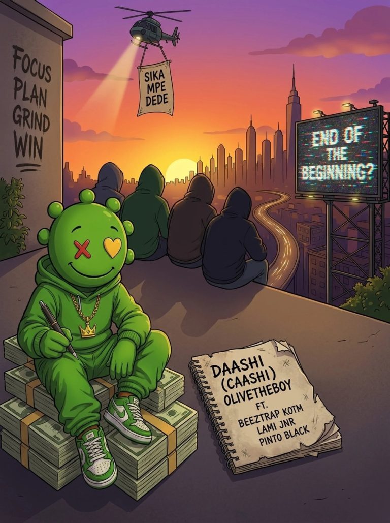 Olivetheboy – Daashi (Caashi) Ft. Beeztrap KOTM, Lami Jnr & Pinto Black