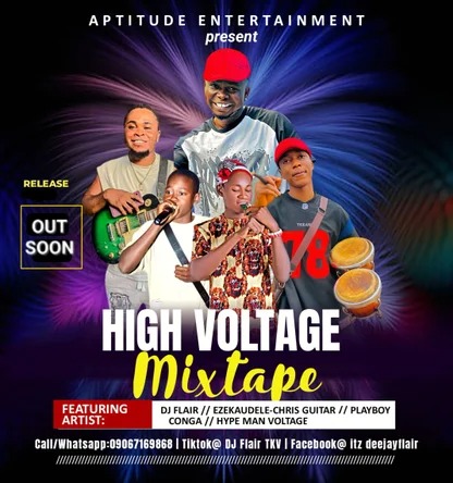 DJ Flair - High Voltage Mixtape Ft Playboy conga, Chris guitar & Hype Voltage