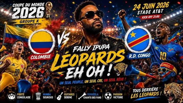 Fally Ipupa – LEOPARD (Official Clip) | DR Congo 🇨🇩 vs Colombia 🇨🇴