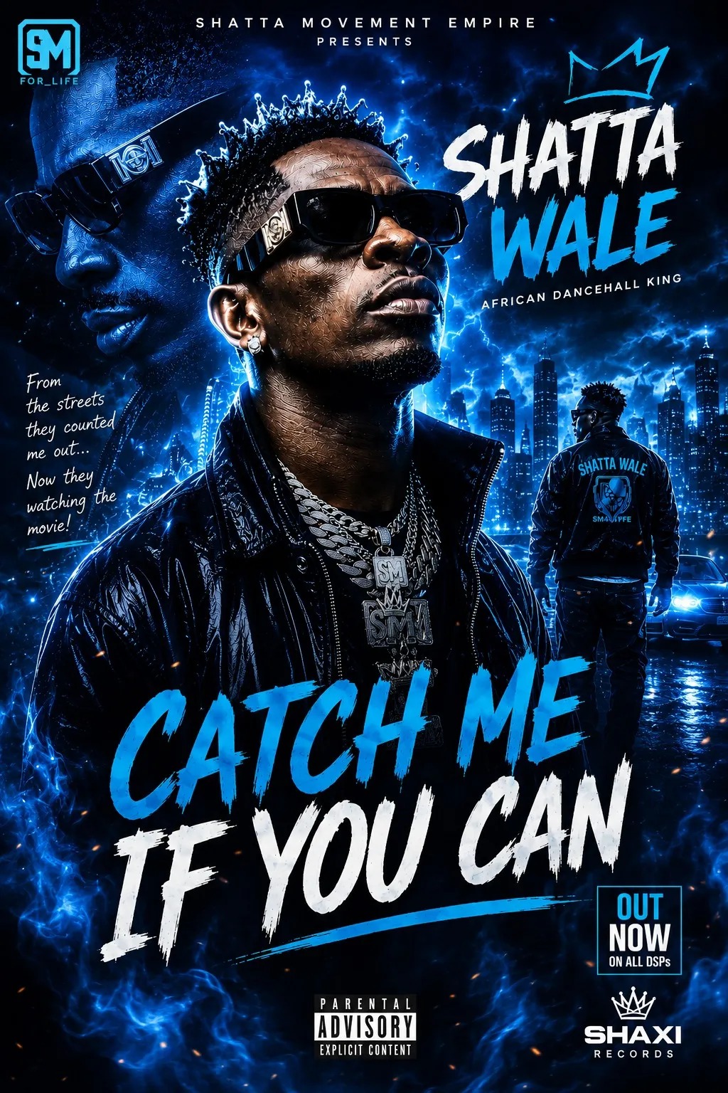 SHATTA WALE – CATCH ME IF YOU CAN (SHATTA MUSIC)